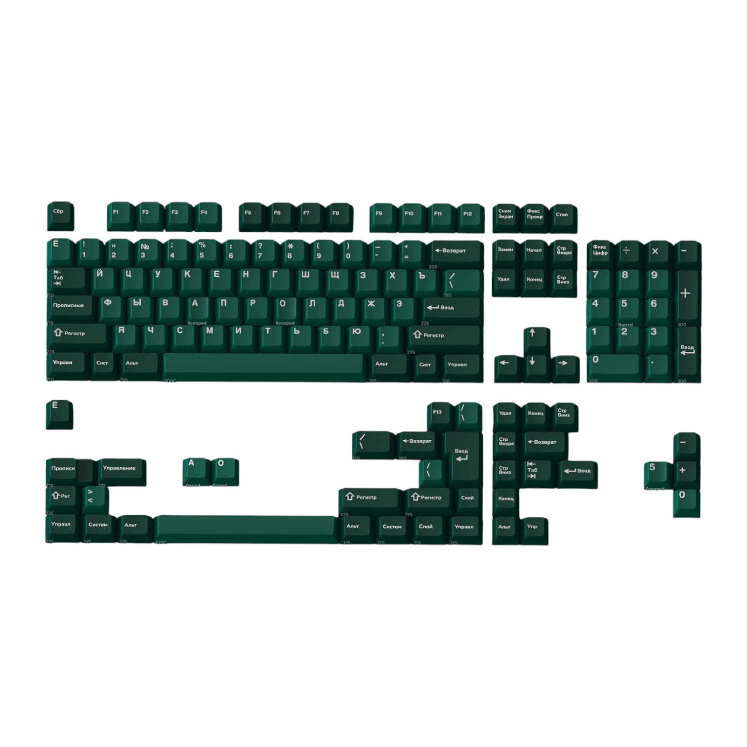 GMK Taiga - кейкапи для механічної клавіатури