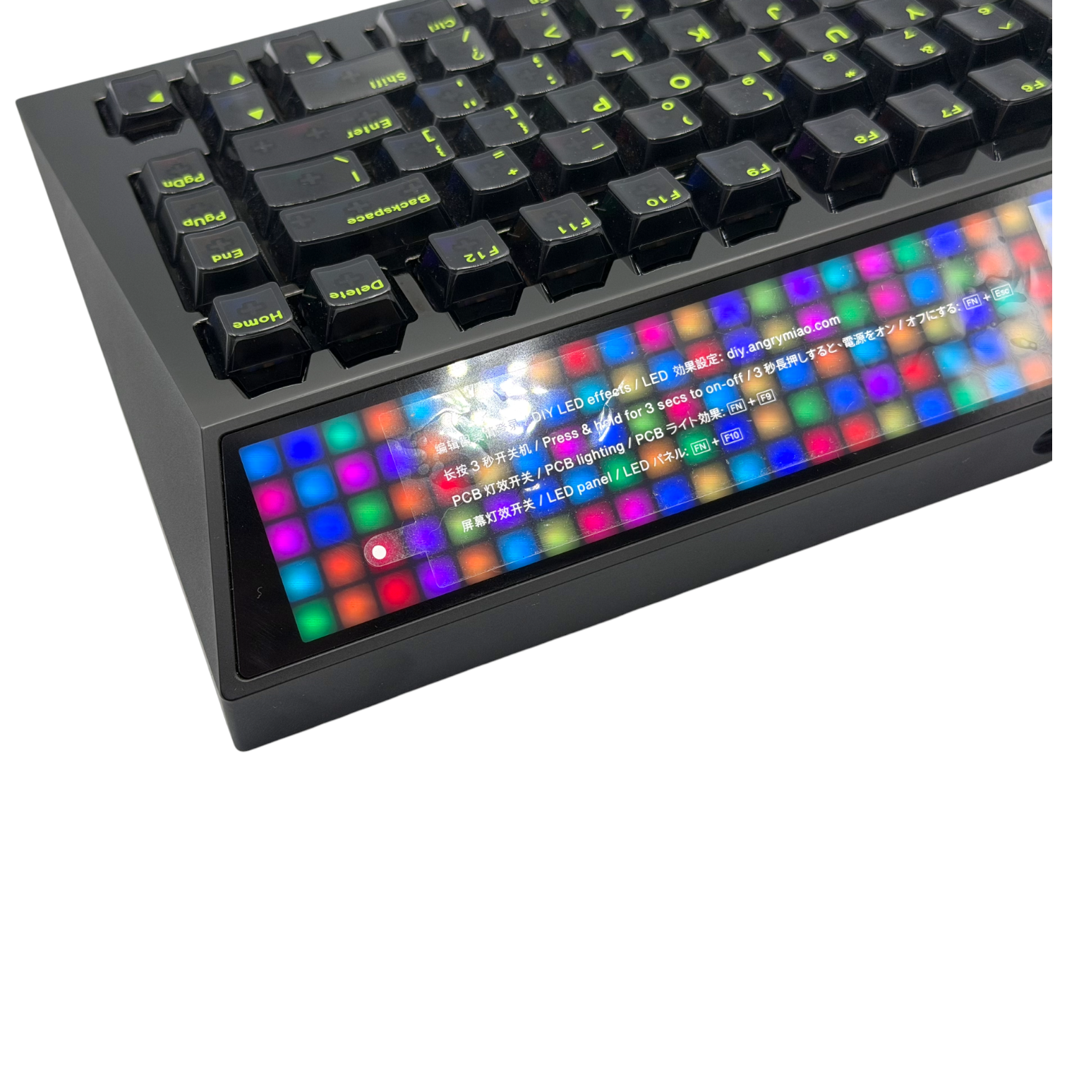 AM Cyberboard R2 Jet Black  -  Кастомна механічна клавіатура