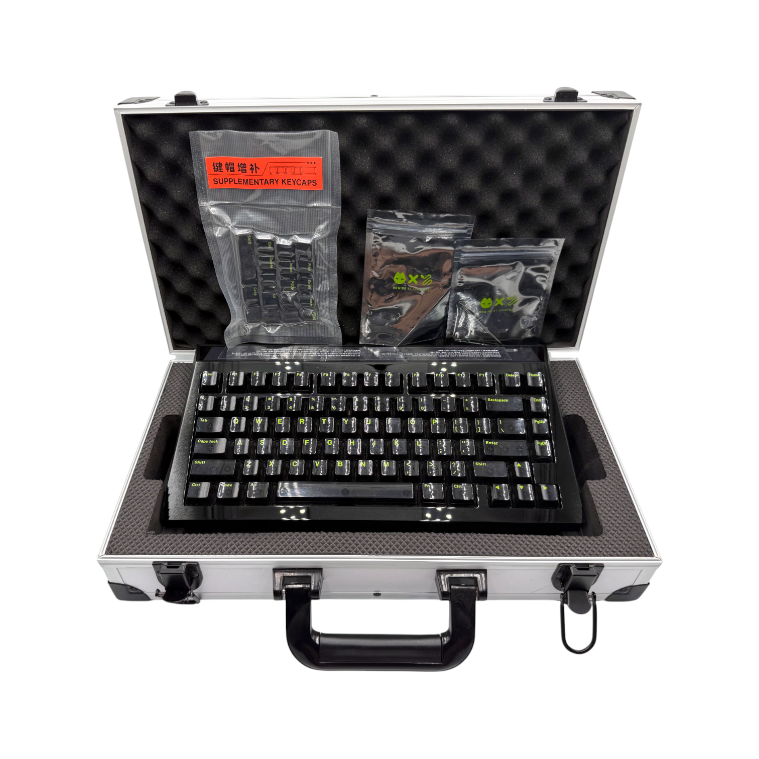 AM Cyberboard R2 Jet Black  -  Кастомна механічна клавіатура