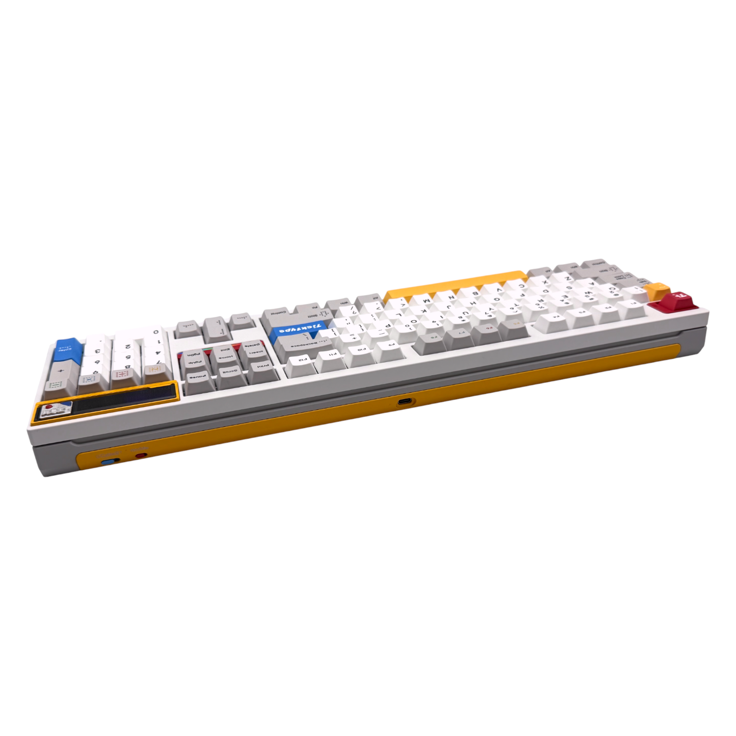 TickType DP104 White - кастомна механічна клавіатура