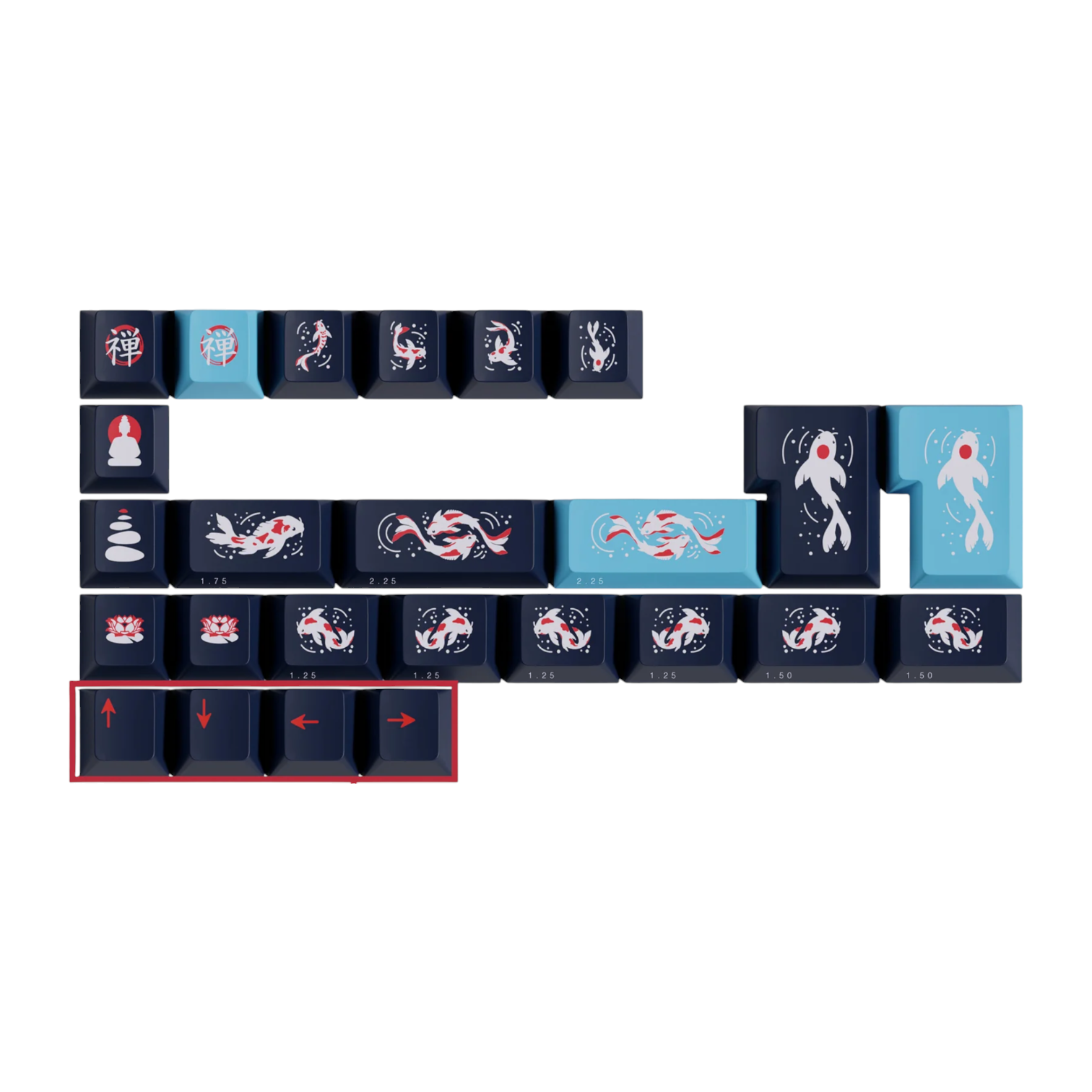 GMK Zen Pond - кейкапи для механічної клавіатури