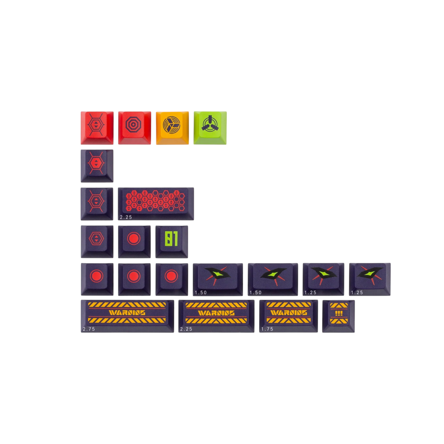 GMK Shinseiki - кейкапи для механічної клавіатури.