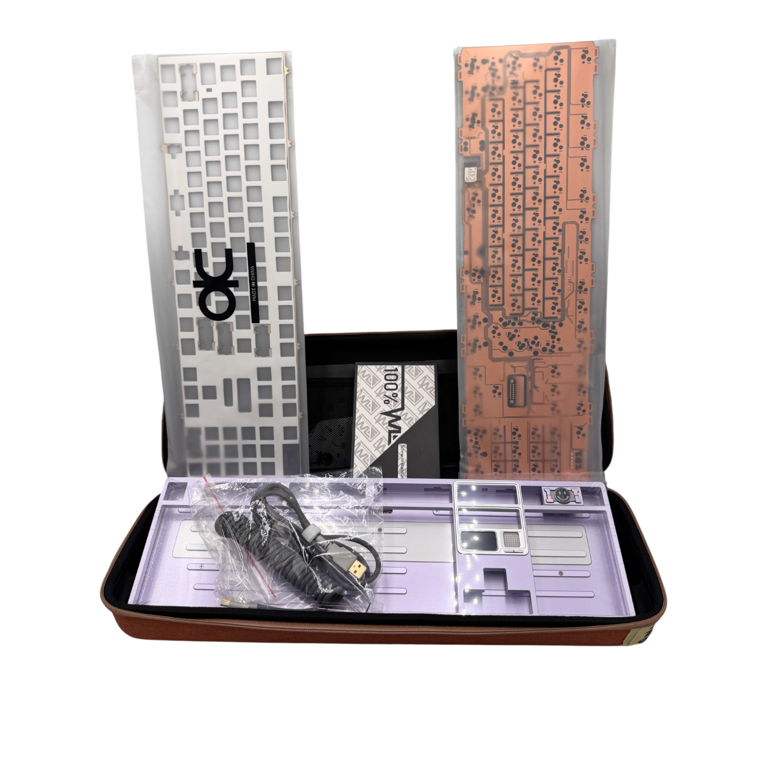 QK101 Lilac - кастомна механічна клавіатура