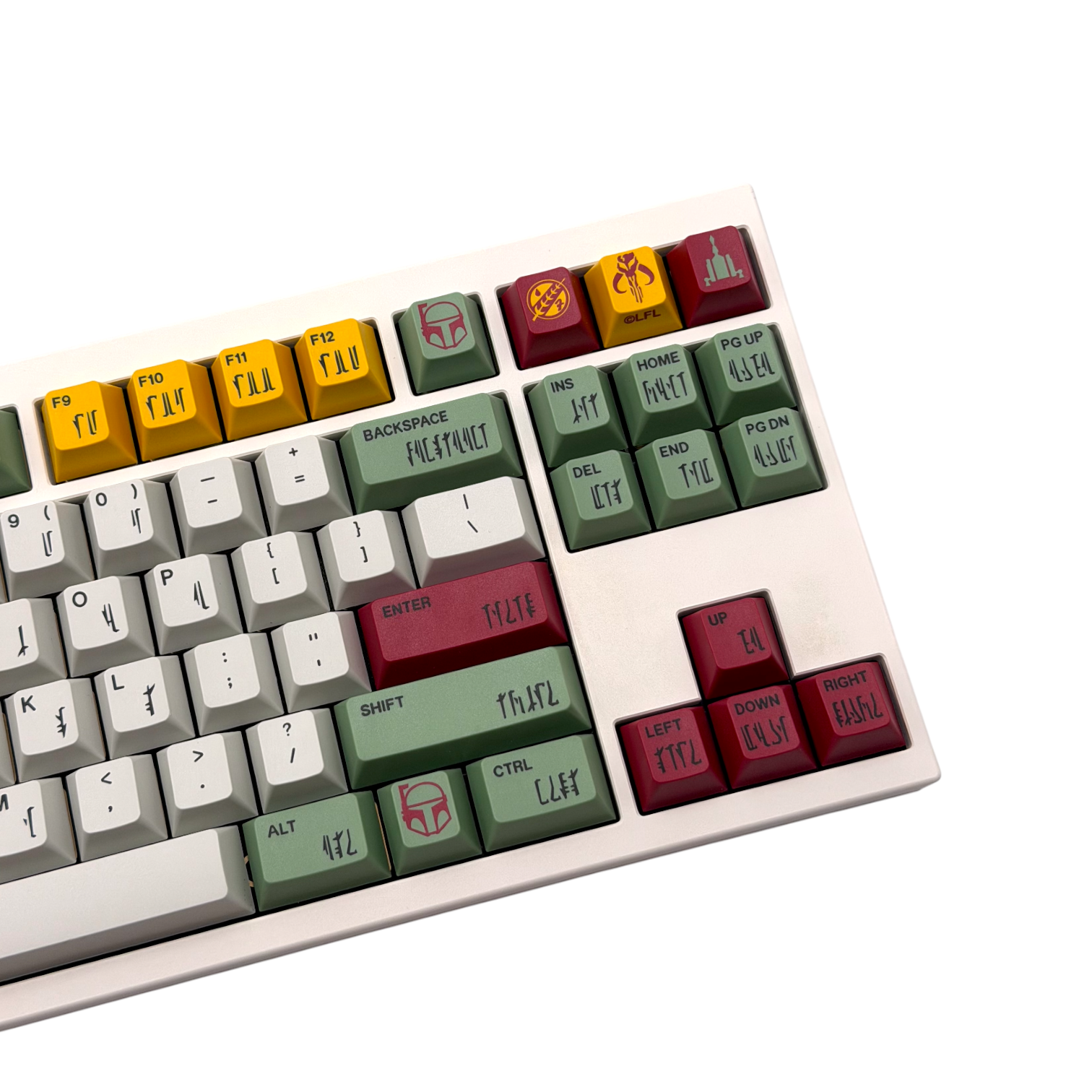 GMK Boba Fett - кейкапи для механічної клавіатури.