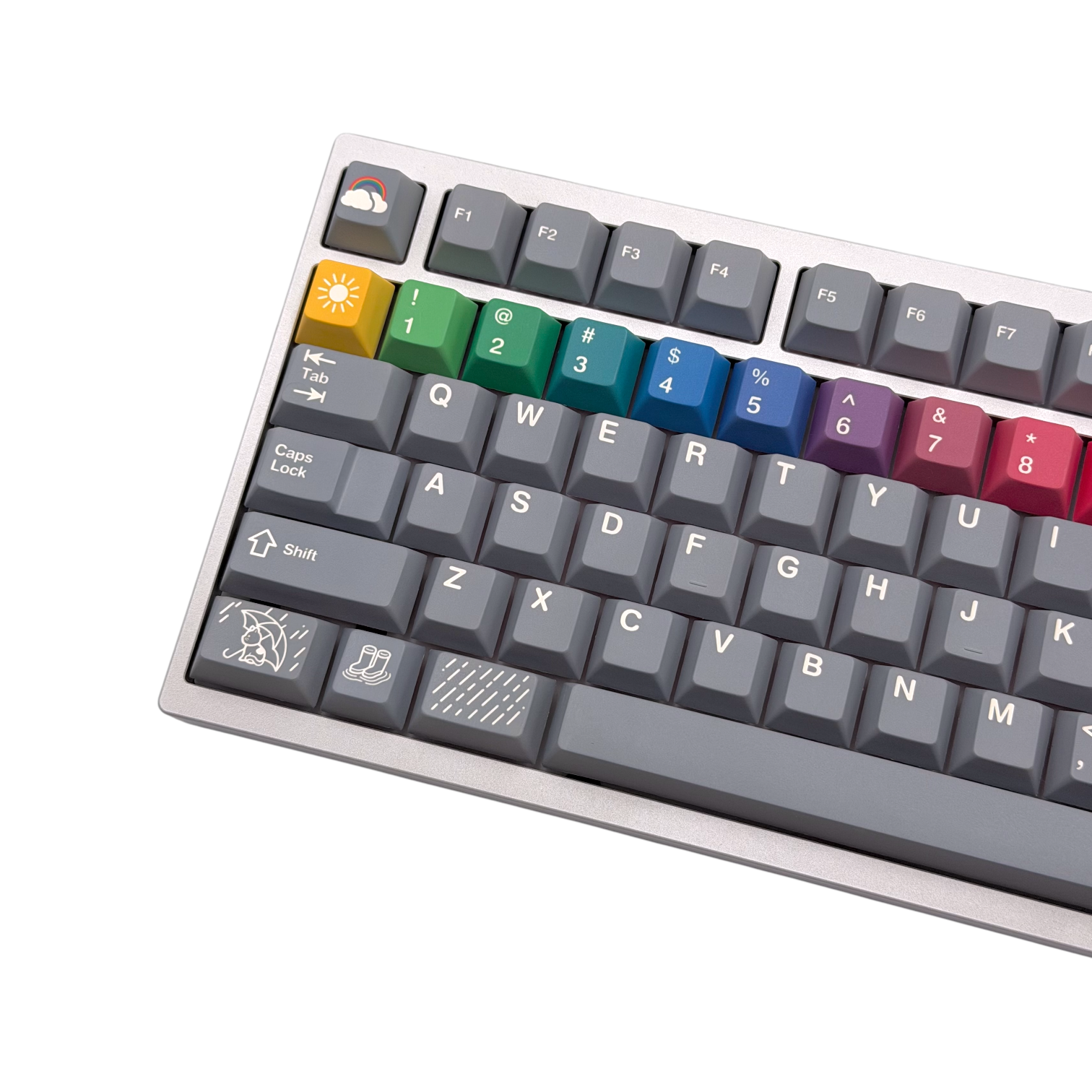 FBB Rainbow  - кейкапи для механічної клавіатури