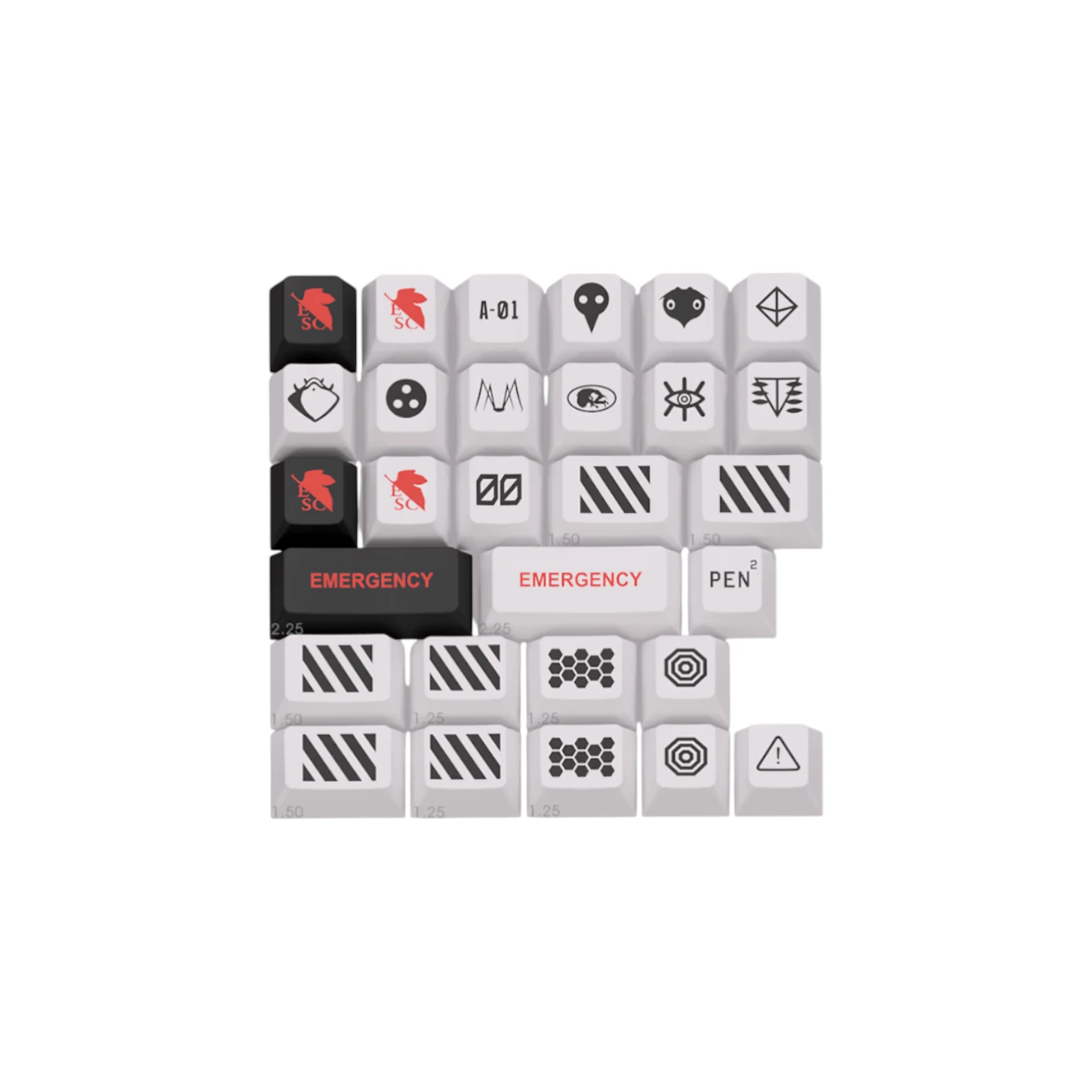 GMK Mecha-00 - кейкапи для кастомних механічних клавіатур