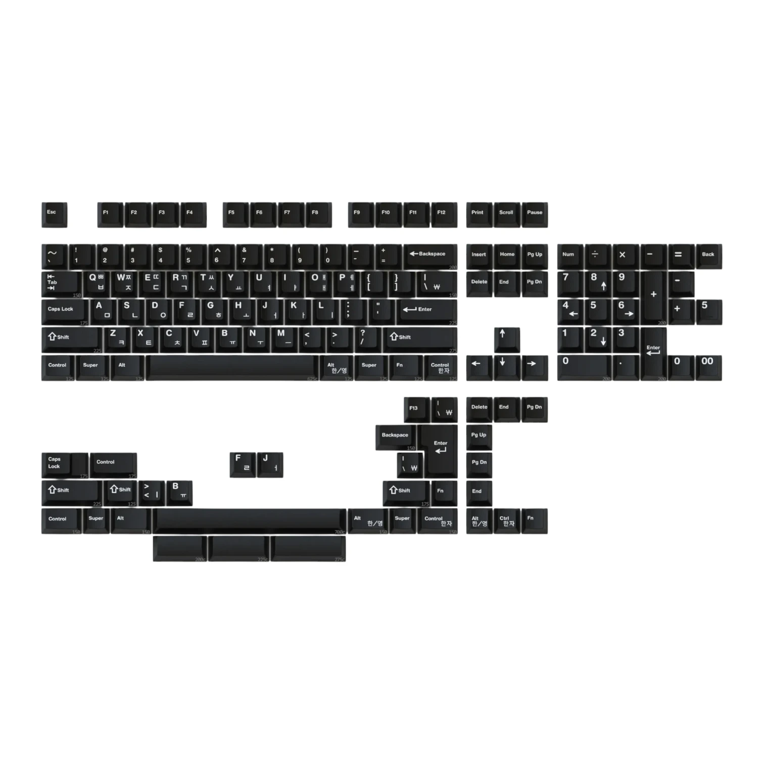 GMK WoB Hangul R2 - кейкапи для механічної клавіатури