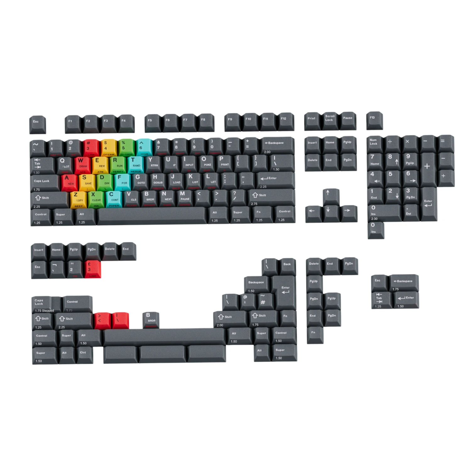 GMK ZX - кейкапи для механічної клавіатури