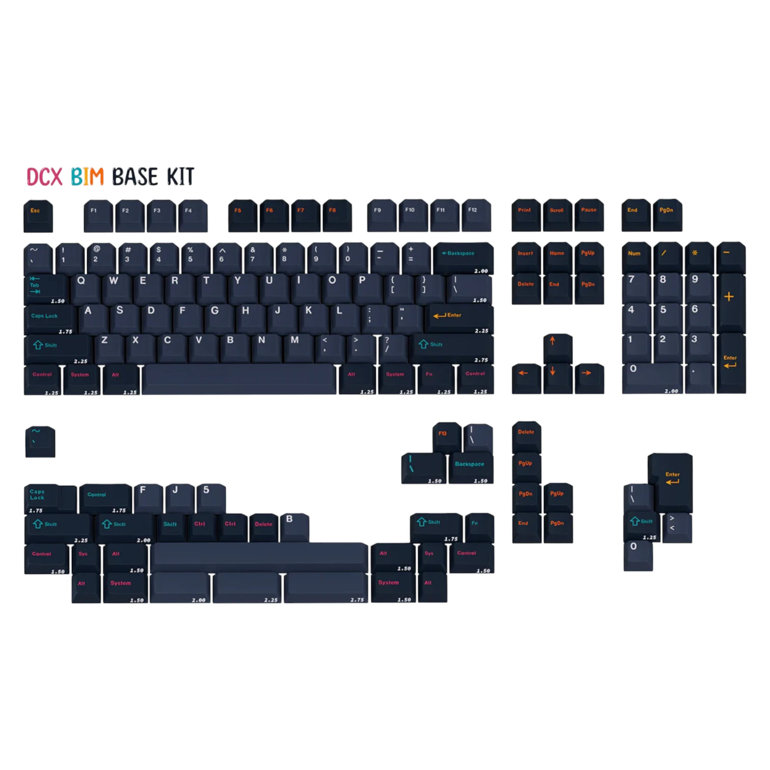 DCX BIM - кейкапи для механічної клавіатури.