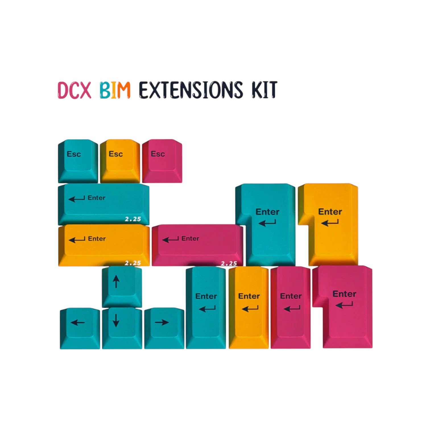 DCX BIM - кейкапи для механічної клавіатури.