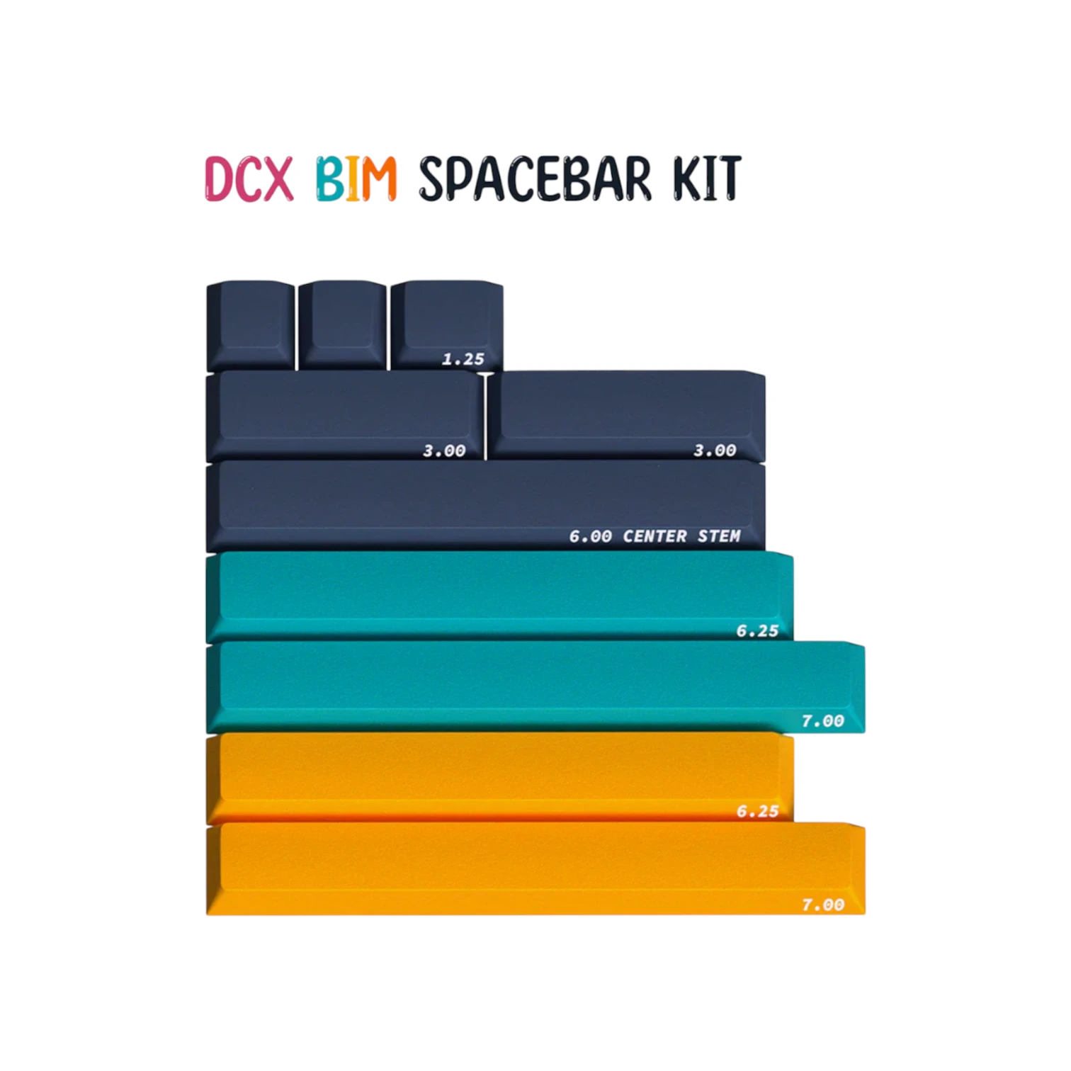 DCX BIM - кейкапи для механічної клавіатури.