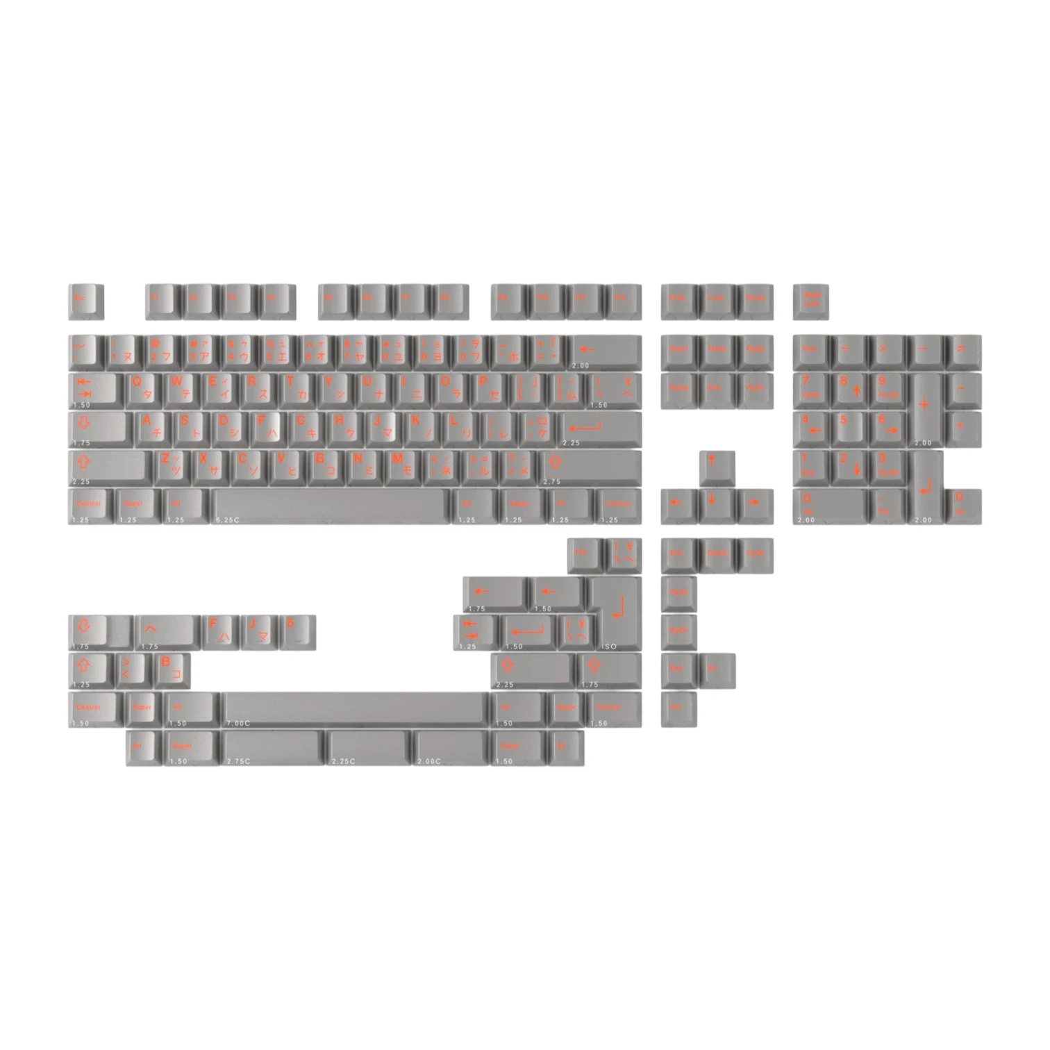 GMK Mecha Kaiju - кейкапи для механічної клавіатури