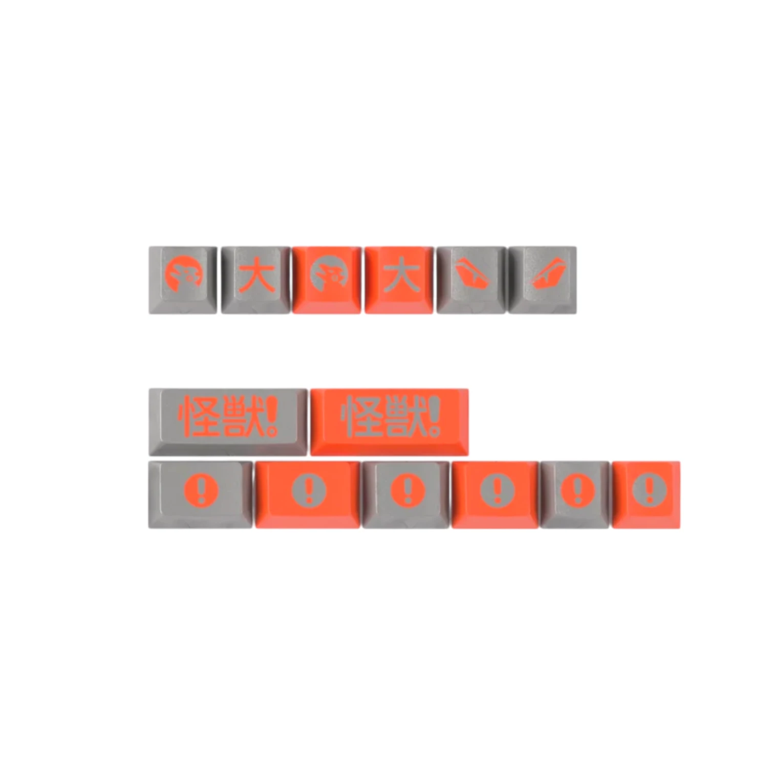 GMK Mecha Kaiju - кейкапи для механічної клавіатури