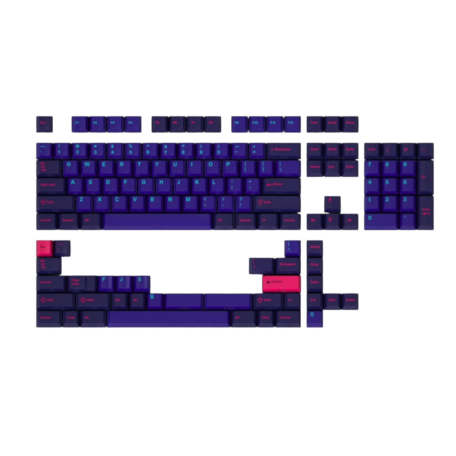 GMK Laser - кейкапи для механічної клавіатури