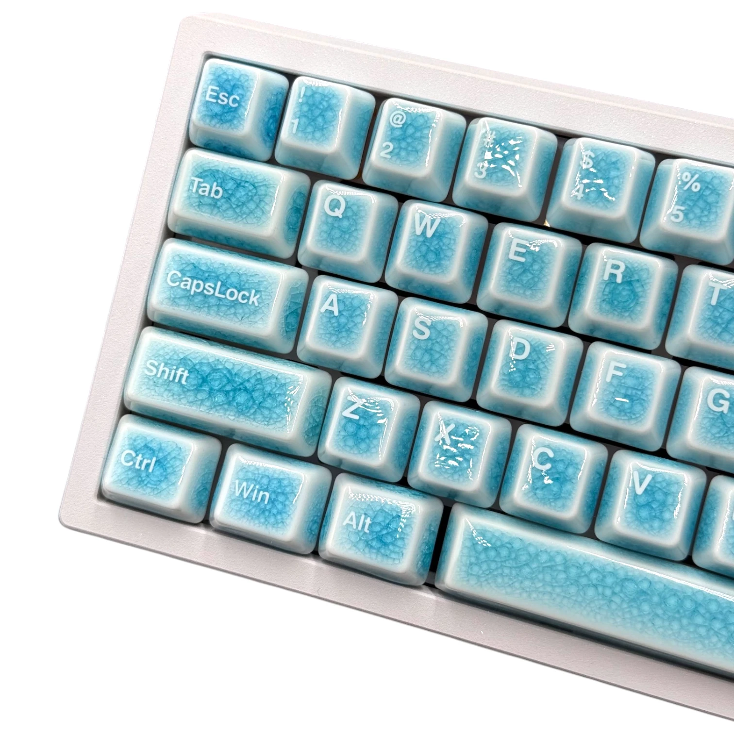 Cerakey Crazed Blue - кейкапи для механічної клавіатури