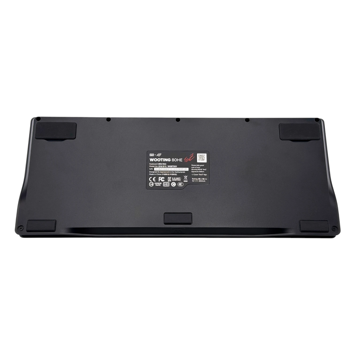 Wooting 80HE Tenz - механічнічна клавіатура.