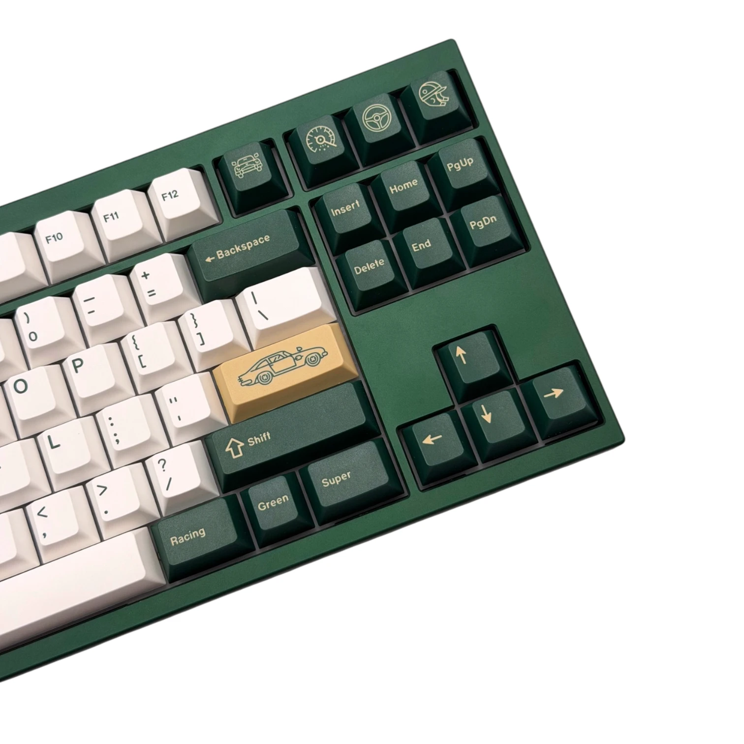 GMK British Racing Green R2 - кейкапи для механічної клавіатури.
