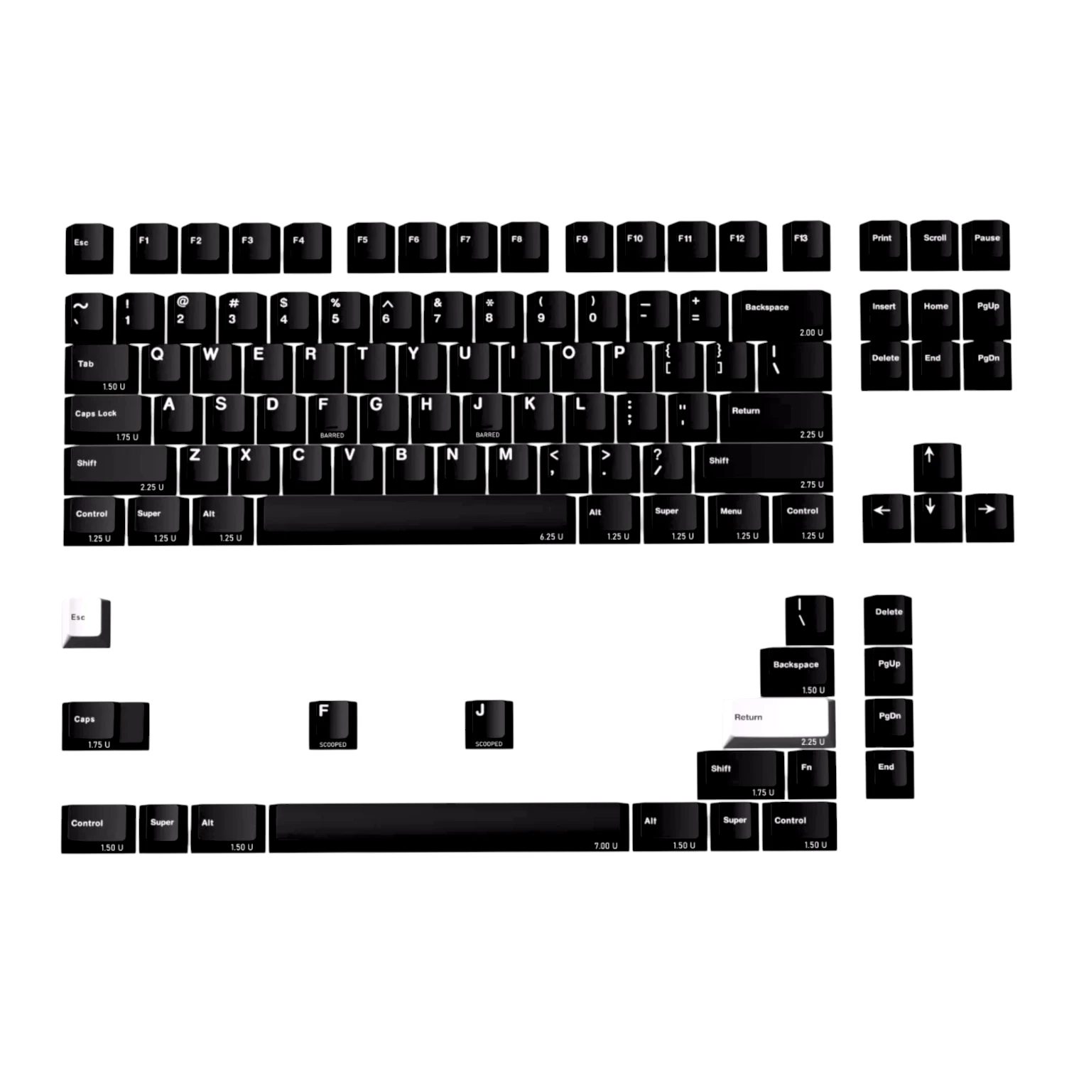 GMK Mono (Комплект) - кейкапи для механічних клавіатур , кейкапы для механических клавиатур.GMK Metropolis Base кейкапи для механічних клавіатур , кейкапы для механических клавиатур.