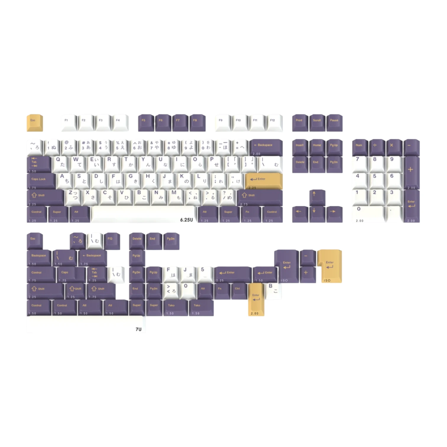 GMK Tako - кейкапи для механічної клавіатури