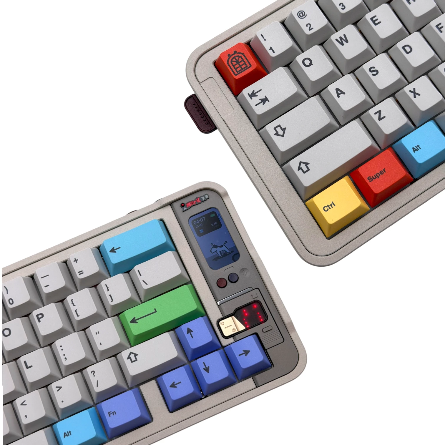 QK65 Mk.3 Retro Console - механічнічна клавіатура.