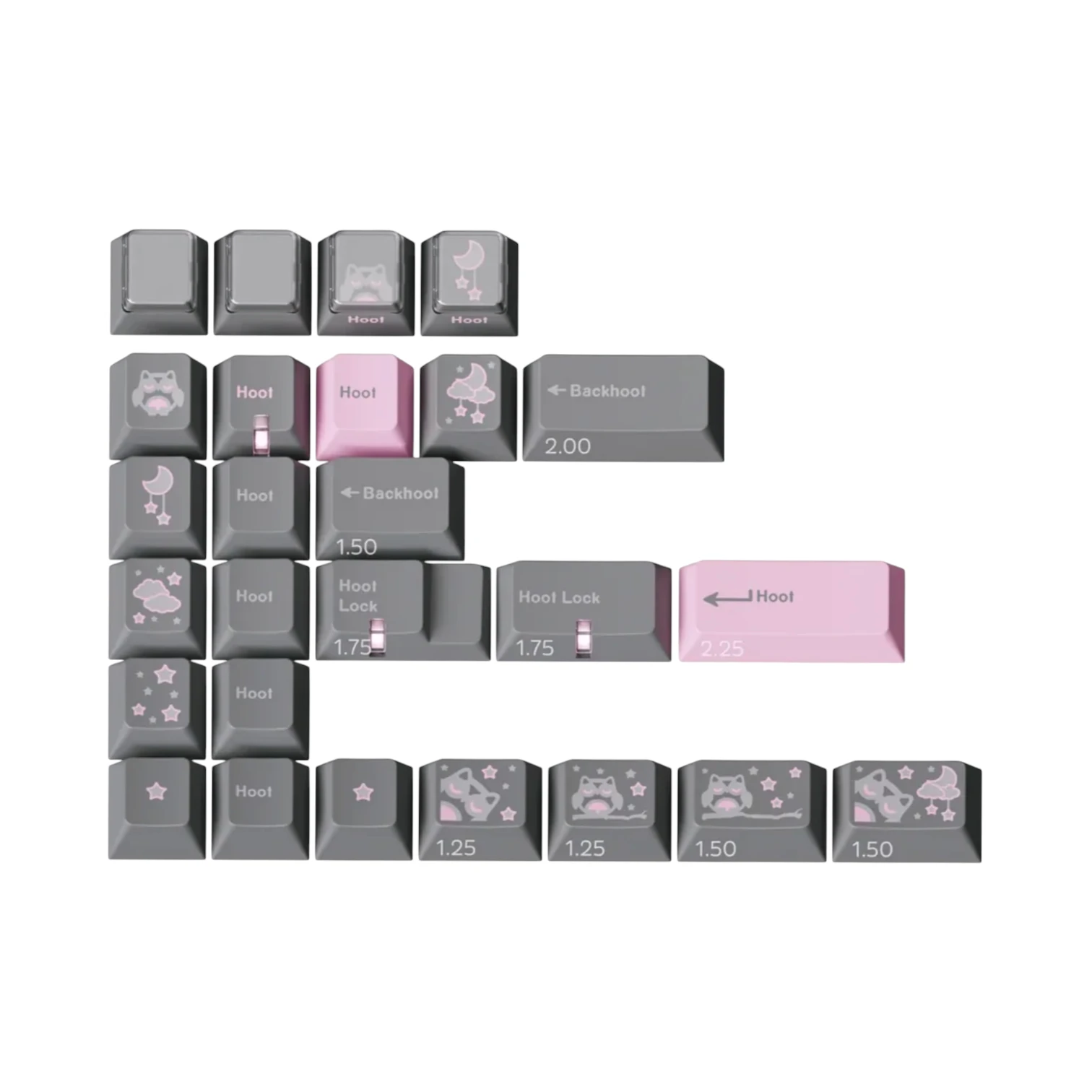GMK Hooty - кейкапи для механічної клавіатури