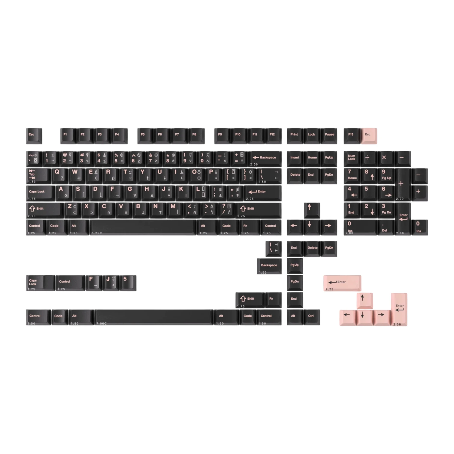 GMK Olivia Dark R3 - Кейкапи для механічних клавіатур