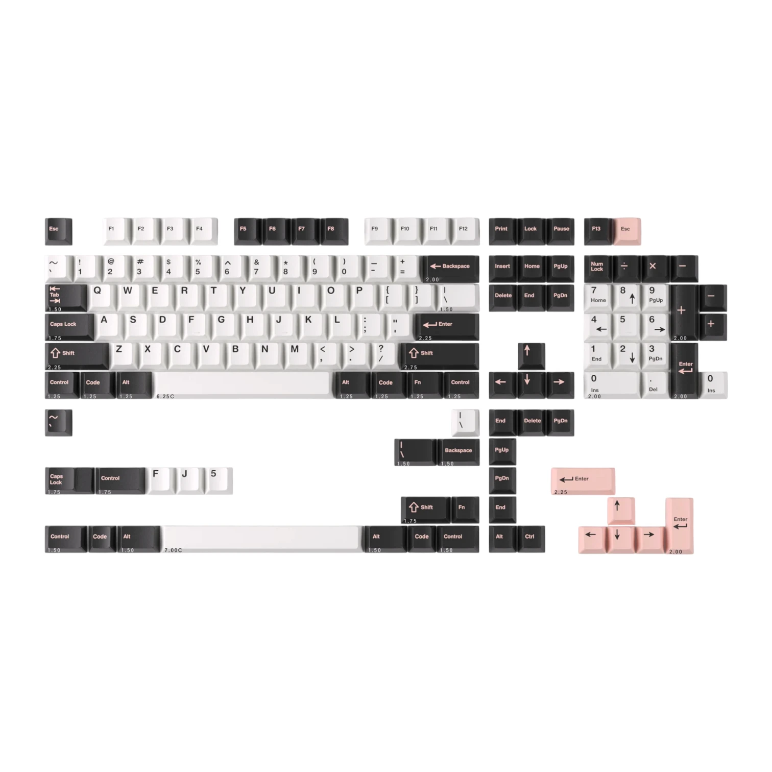 GMK Olivia Light R3 - Кейкапи для механічних клавіатур