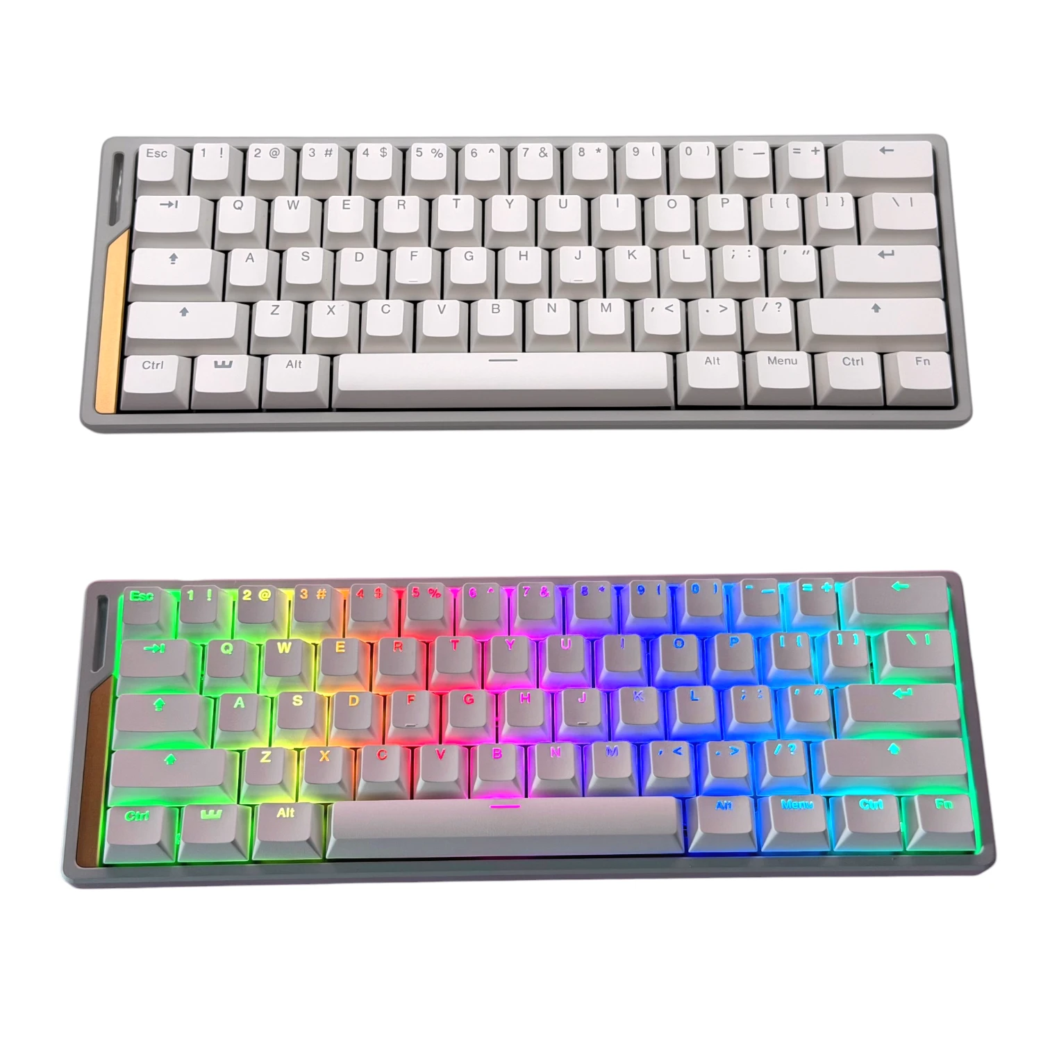Wooting Double-Shot PBT Backlit White