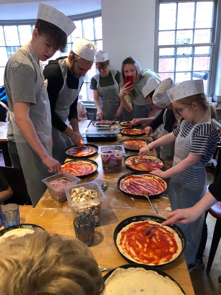 Pizza Making at Pizza Express Lewes 