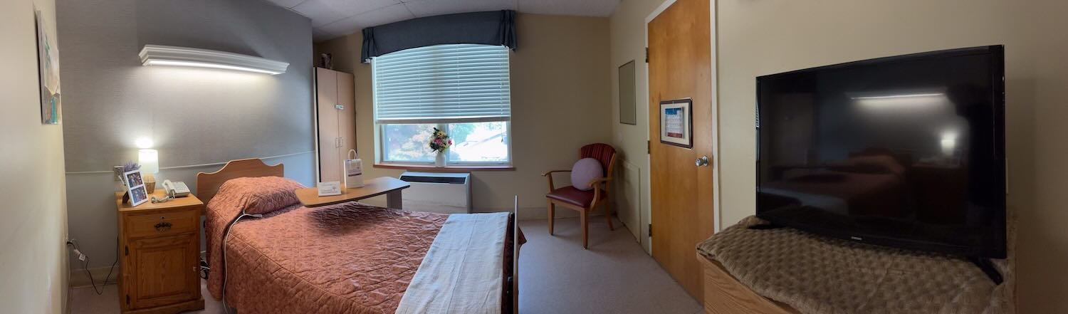 Edgehill Private Rehab Room. 