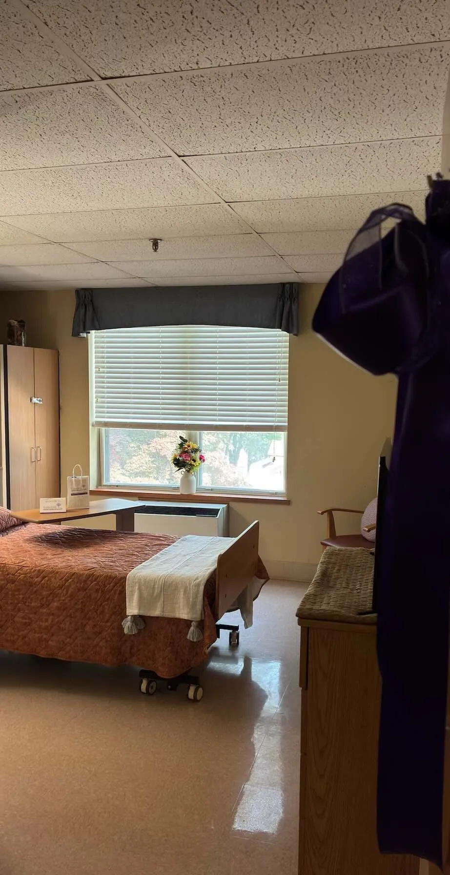 Edgehill Private Rehab Room. 