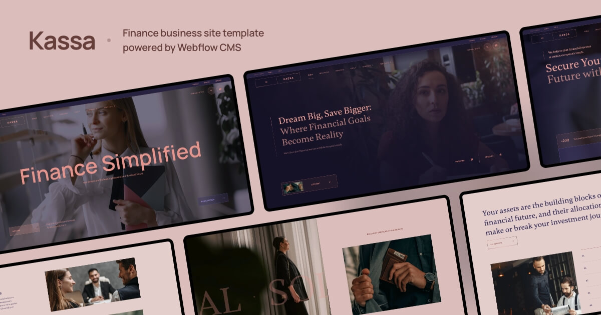 Style Guide | Kassa - Finance Webflow Template