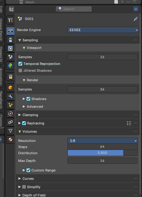 The Bforartists interface