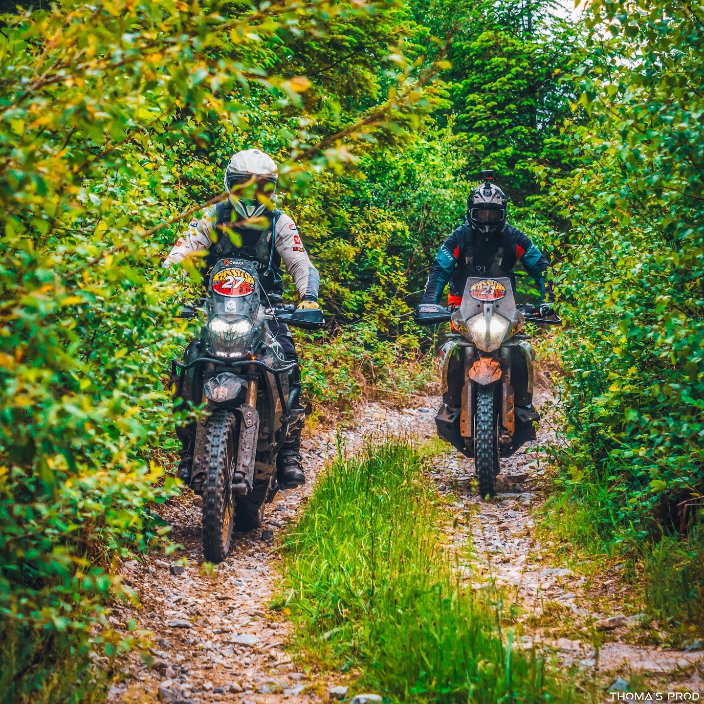 Raid coaching moto trail de 3 jours en Auvergne avec Off Ride Academy