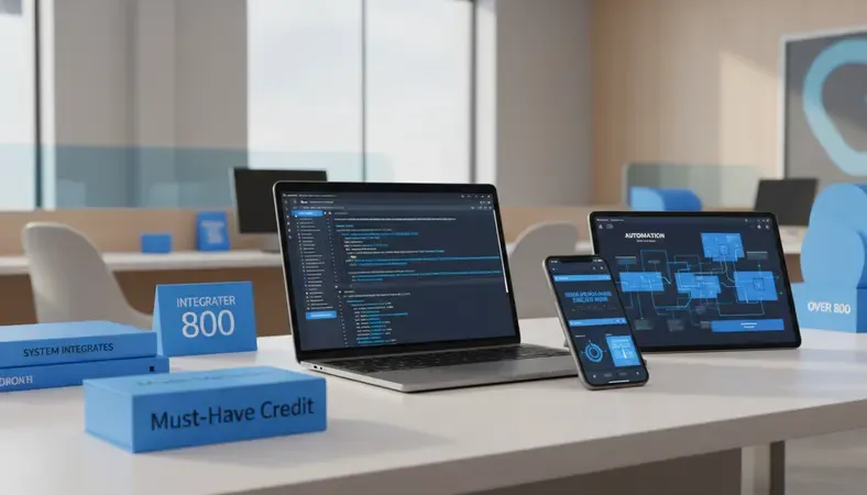 Modern credit union office with digital banking terminals and automation systems