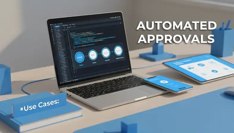 Digital loan application workflow showing automated approval stages and member communication touchpoints