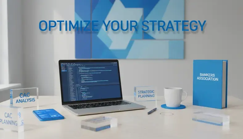 Professional consultation meeting showing CAC analysis and strategic planning materials