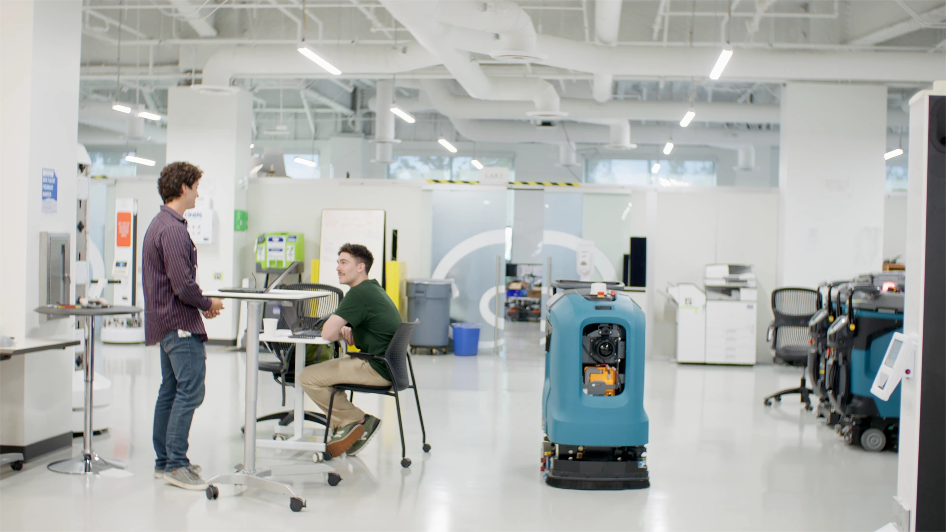 Robot Floor Scrubber
