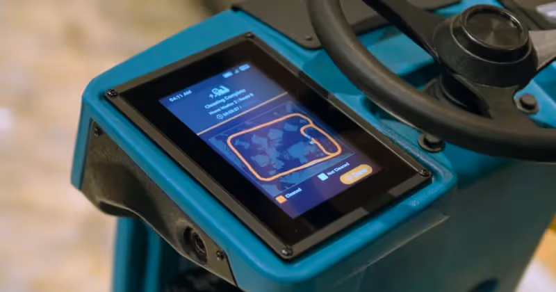 touchscreen on robot