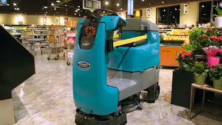 Tennant T380 AMR Robotic Scrubber with BrainOS Clean Suite Overview