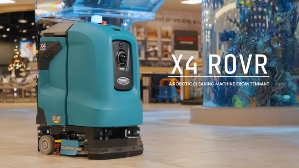 Retail Facilities: Tennant X4 ROVR  with BrainOS Clean Suite