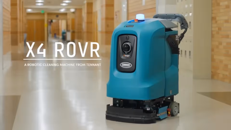 Education Facilities: Tennant X4 ROVR  with BrainOS Clean Suite