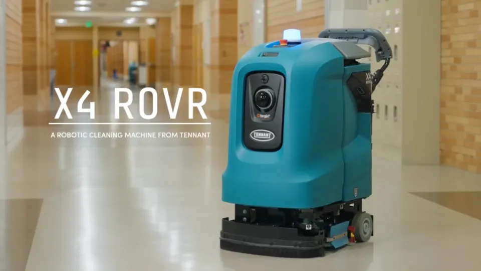Education Facilities: Tennant X4 ROVR  with BrainOS Clean Suite