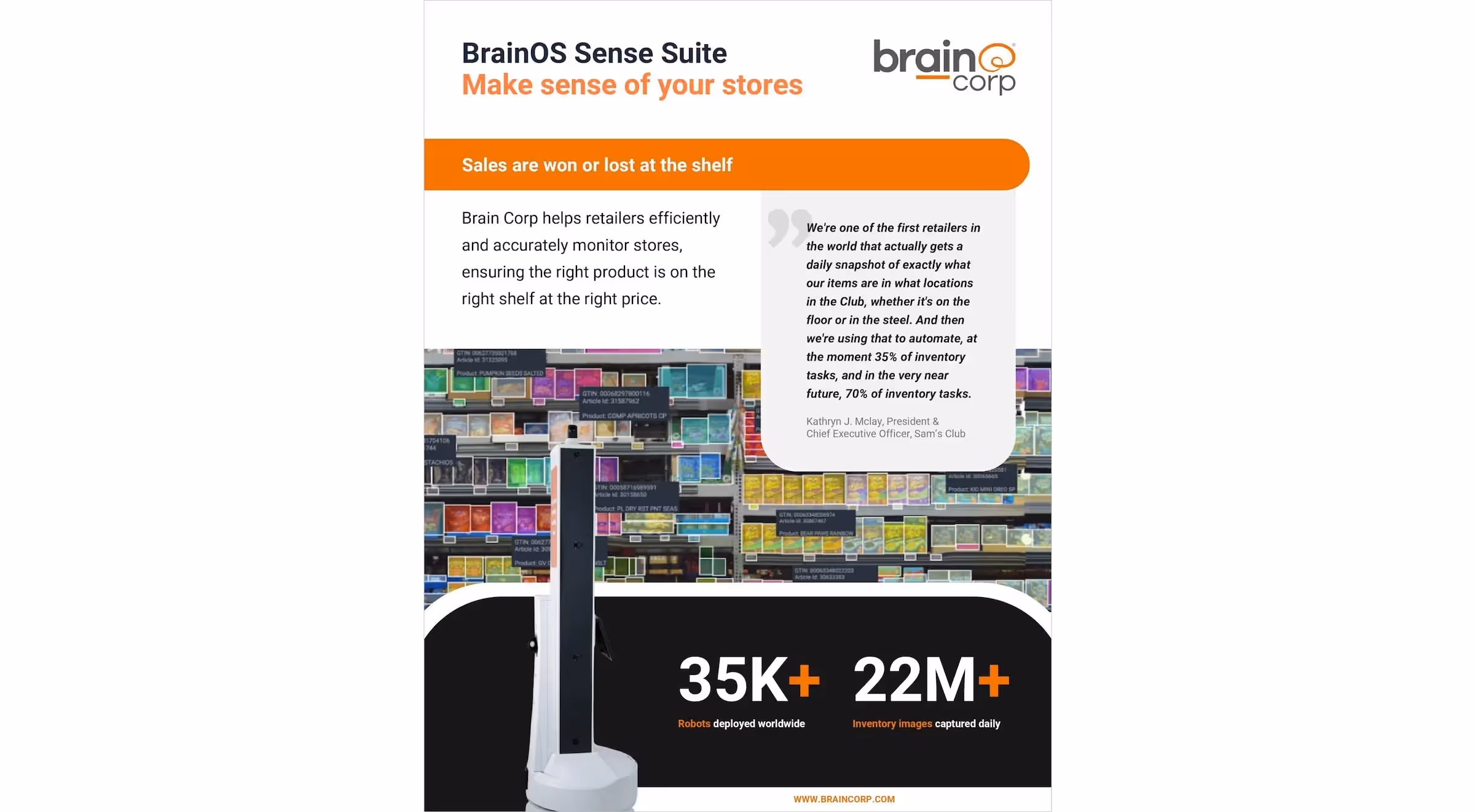 Suite BrainOS® Sense 