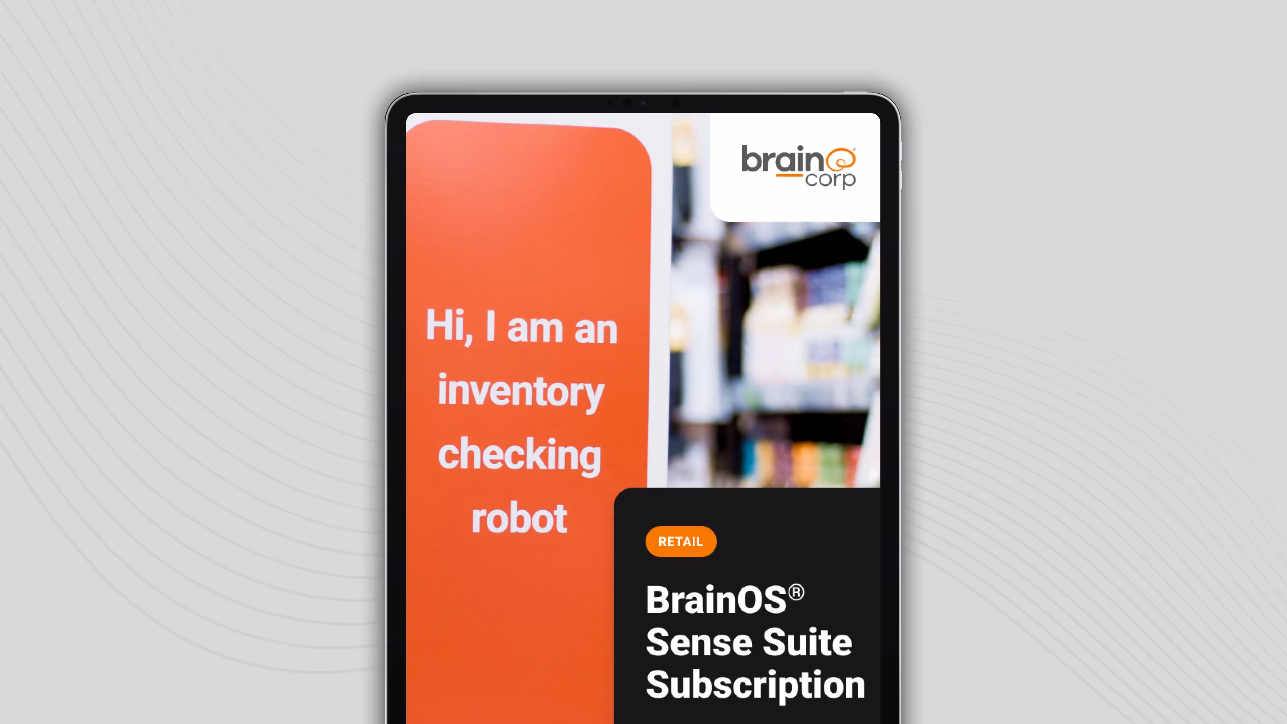 BrainOS® Sense Suite | Transform Retail Operations with Robotics