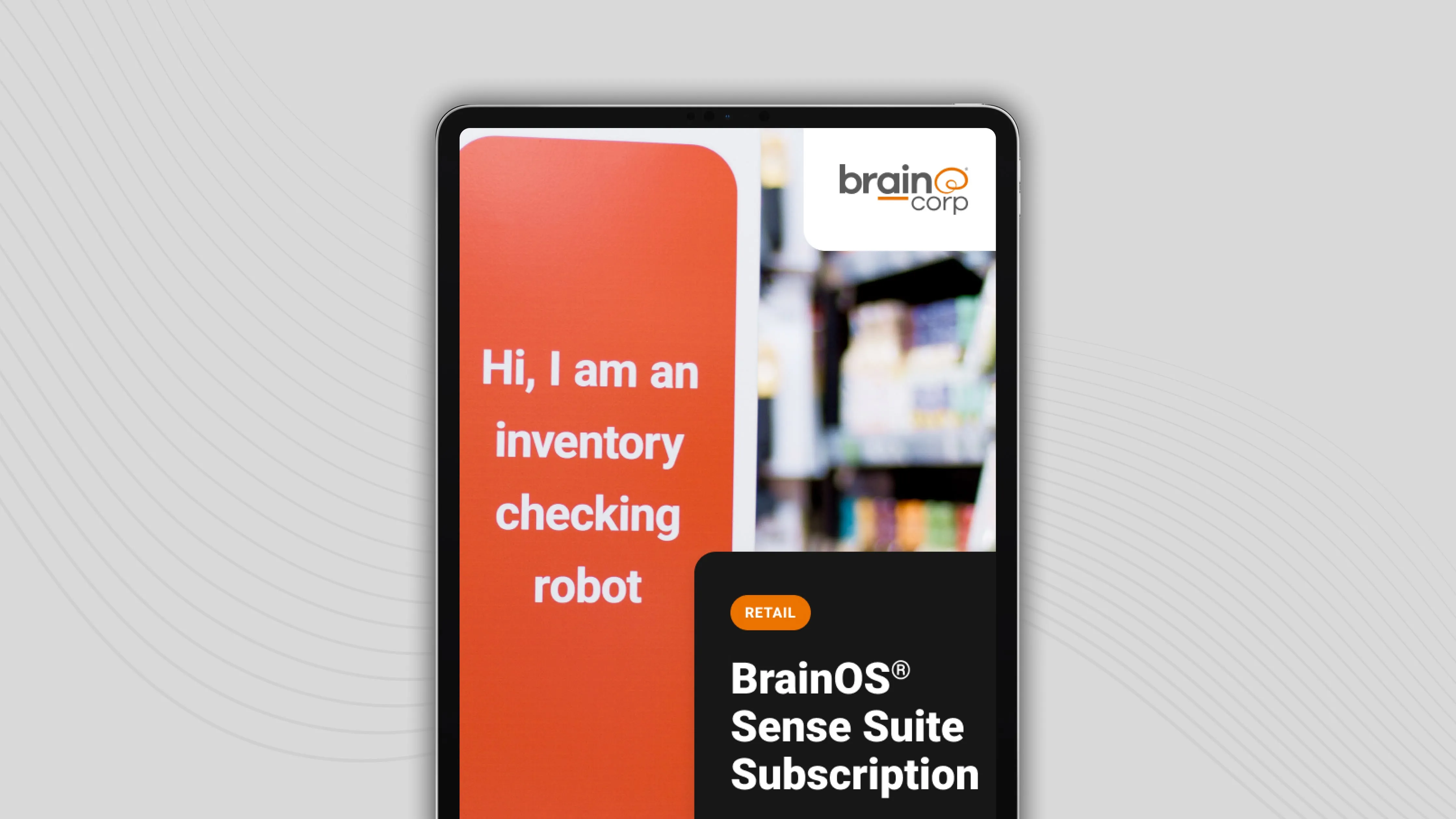BrainOS® Sense Suite | Transform Retail Operations with Robotics