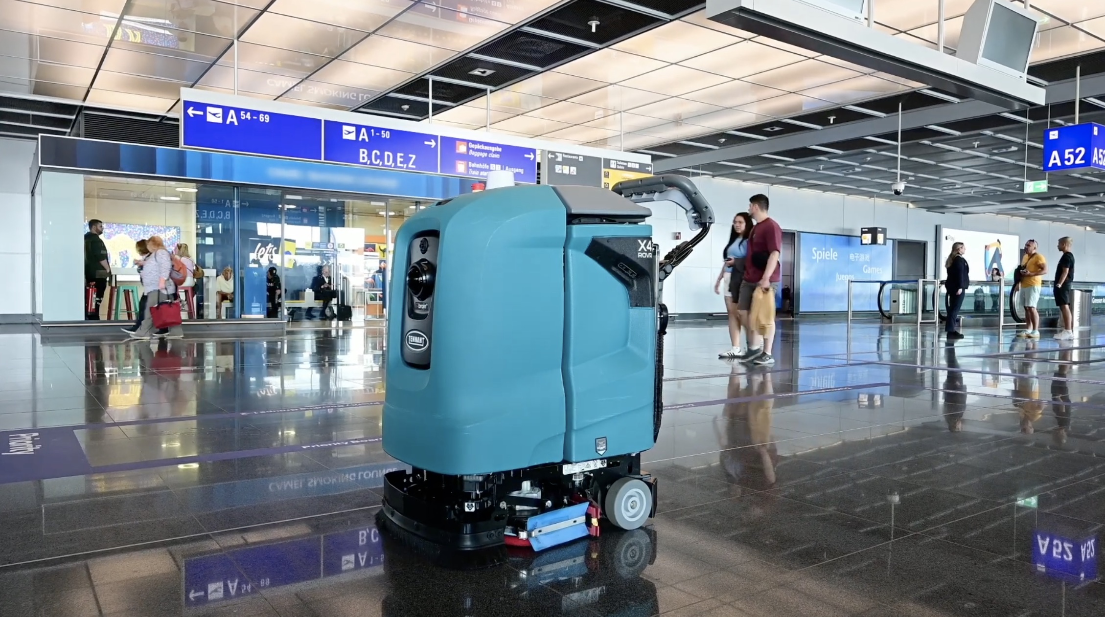 X4 ROVR in Frankfurt Aiport