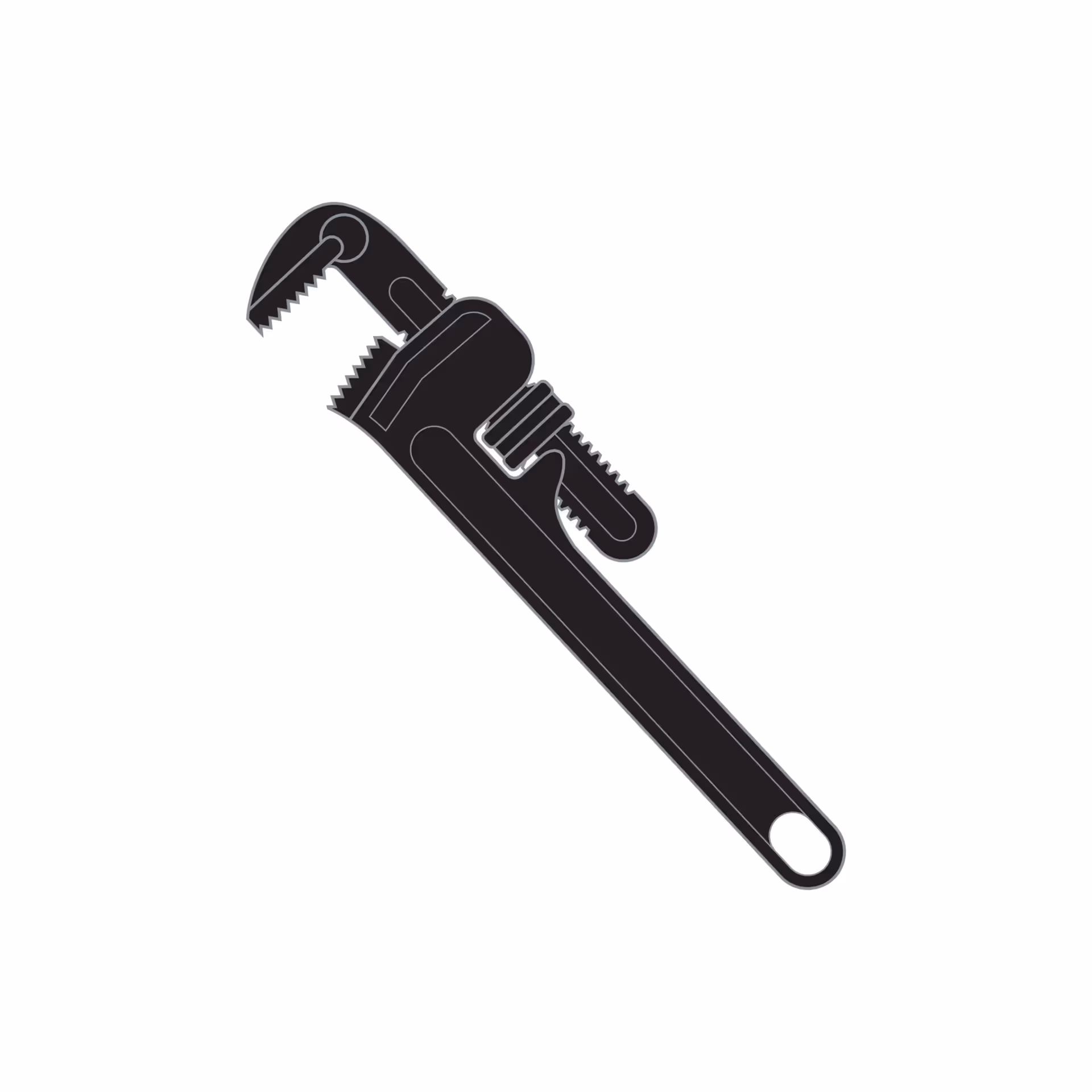 A wrench with a spanner Icon