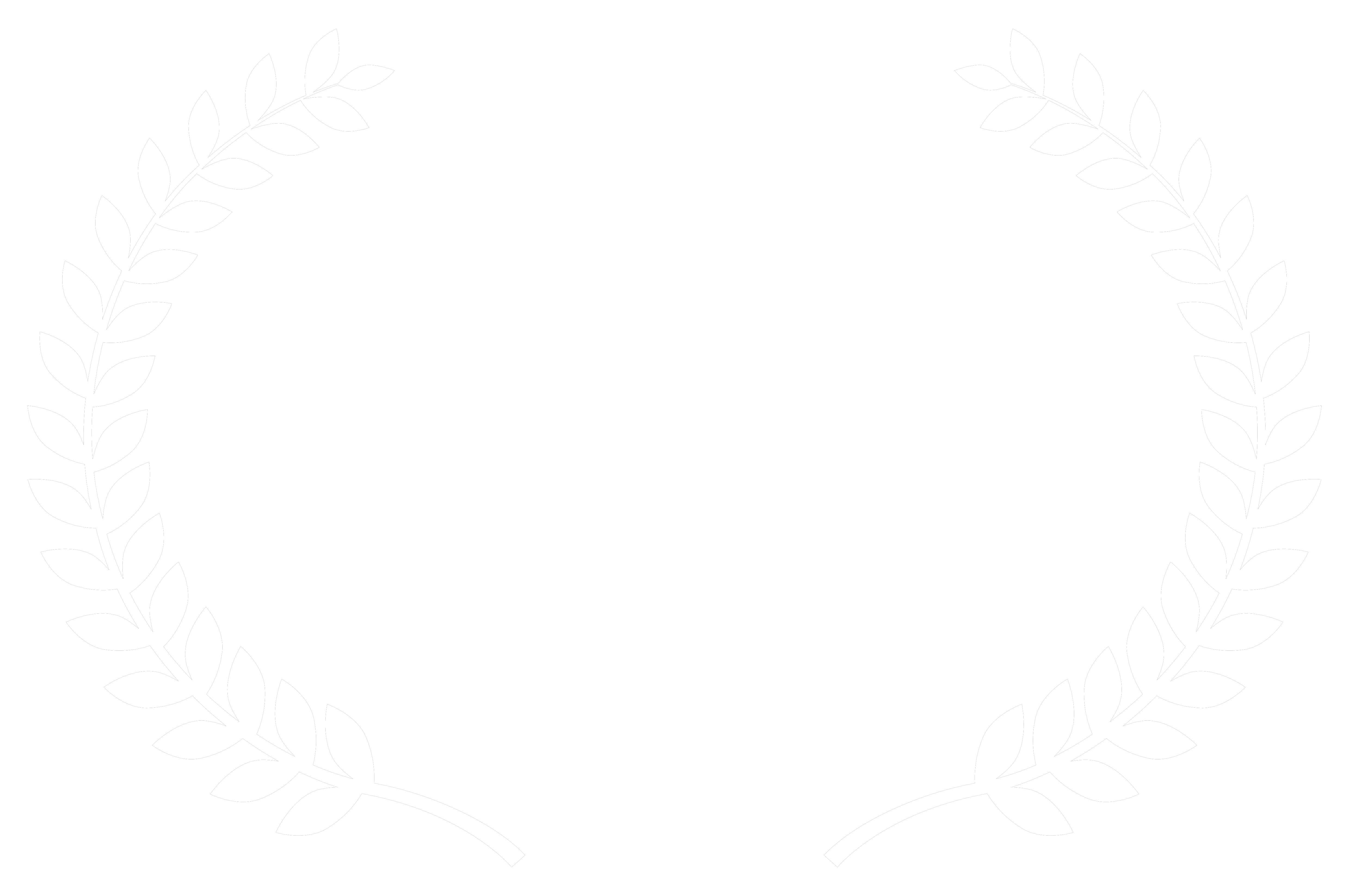 Official selection laurels for the International Christian Film and Music Festival 2026 with a film reel icon.