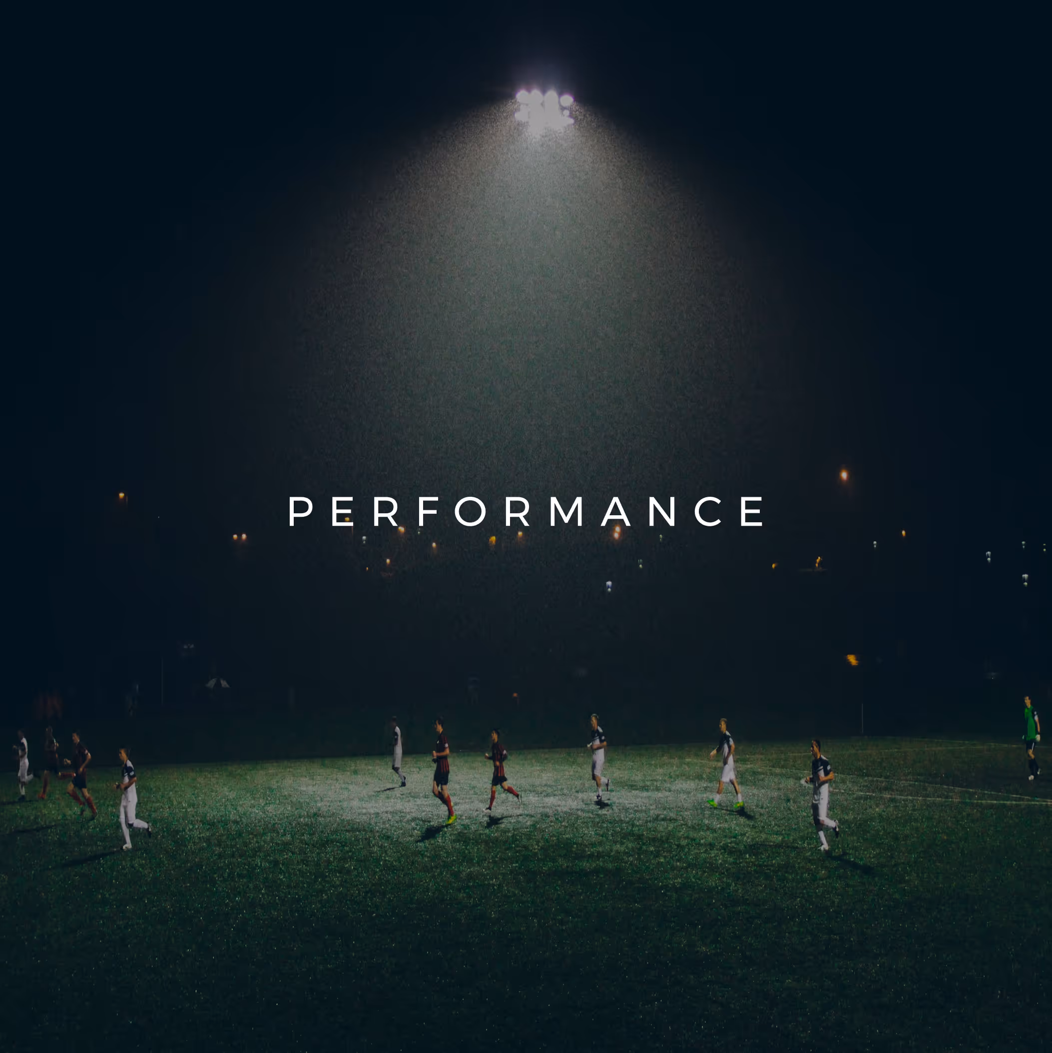 A football field